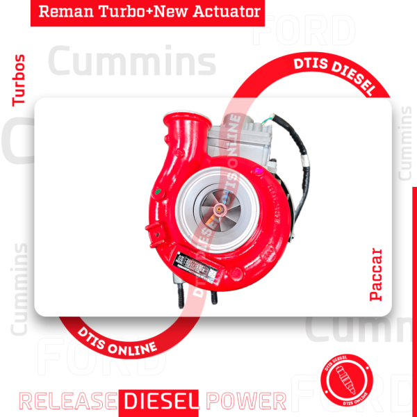 CUMMINS 6.7 REBUILT TURBO #2881708RX (2007-2012) HE300VG/HE351VE – $2,900.00+$600.00 CORE – NEW CALIBRATED ACTUATOR & INSTALLATION ACCESSORY KIT INCLUDED <b style="color: red;">(Offer $2,465 + $600 Core)</b> - Image 2