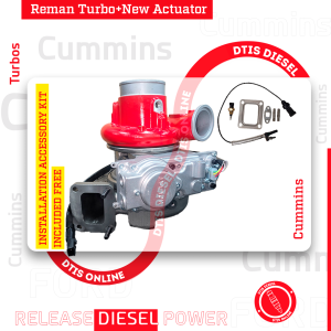 REBUILT 2882112RX CUMMINS ISX15 HE400VG/HE451VE TURBO DIESEL - $2,900.00+$600.00 CORE DEPOSIT - NEW CALIBRATED ACTUATOR & INSTALLATION ACCESSORY KIT INCLUDED <b style="color: red;">(Offer $2,465 + $600 Core)</b>
