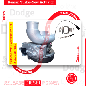 6.7 REBUILT TURBO DIESEL #4309355RX (2013-2018) HE300VG/HE351VE - $2500.00+$600.00 CORE DEPOSIT - NEW CALIBRATED ACTUATOR & INSTALLATION ACCESSORY KIT INCLUDED