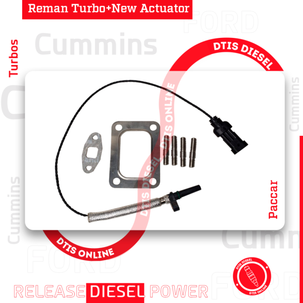 CUMMINS 6.7 REBUILT TURBO #2881708RX (2007-2012) HE300VG/HE351VE – $2,900.00+$600.00 CORE – NEW CALIBRATED ACTUATOR & INSTALLATION ACCESSORY KIT INCLUDED <b style="color: red;">(Offer $2,465 + $600 Core)</b> - Image 3