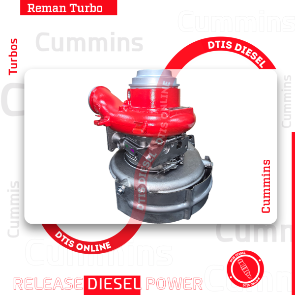 CUMMINS 5459710RX X15 REMAN DIESEL TURBO CHARGE - $2500.00 + $600.00 CORE <b style="color: red;">(Offer $2,125 + $600 Core)</b>