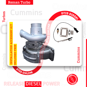 #5326680 REBUILT TURBO DIESEL FOR CUMMINS ISL-ISC – $1,800.00+$600.00 CORE DEPOSIT <b style="color: red;">(Offer $1,530 + $600 Core)</b>