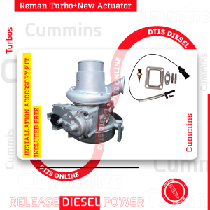 Cummins turbo 5326680 ISL/ISC + NEW ACTUATOR - $3,100.00 + $600.00 Core <b style="color: red;">(Offer $2,635 + $600 Core)</b>