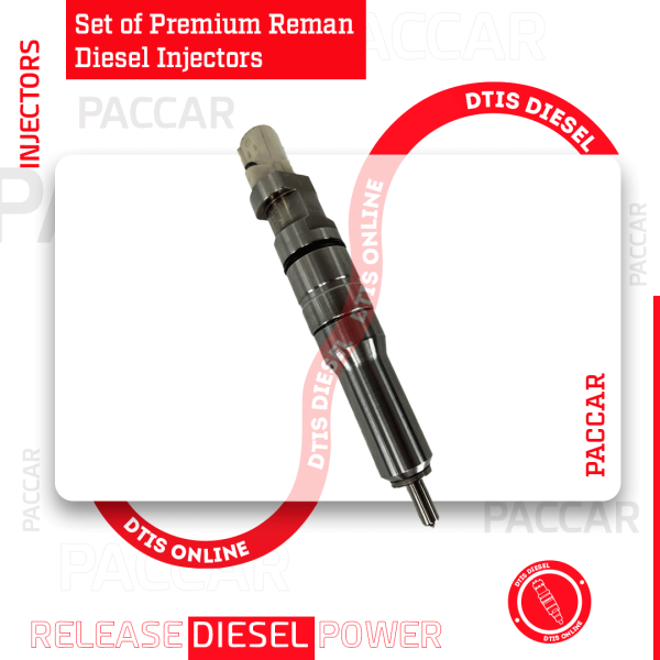 1974030 Set of Premium Reman Diesel Injectors MX13 & MX10  – 6 Injectors Set – $1,800.00 + $1,200.00 Core Free Shipping in all orders - Image 2