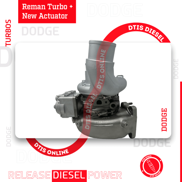 5456364 DODGE 6.7 (2019-2023) REMAN TURBO $2,700.00 + $600.00 CORE – NEW CALIBRATED ACTUATOR INCLUDED - Image 4