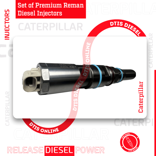 10R5503 - Set of Premium Reman Diesel Injectors - 6 Injectors Set - $1,800.00 + $1,200.00 Core Free Shipping in all orders - Image 5