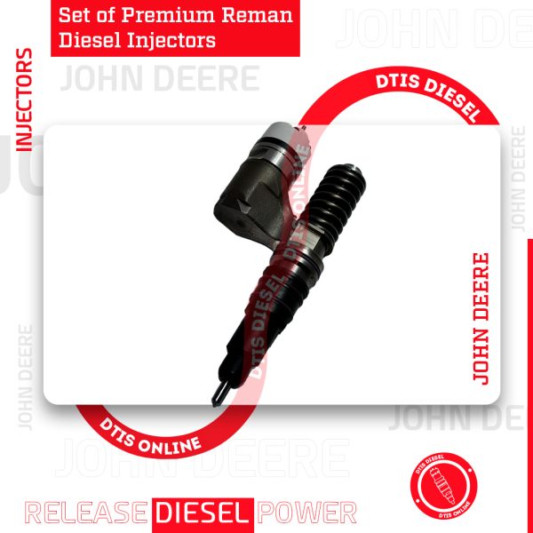 EX631012 - Set of Premium Reman Diesel Injectors - John Deere - 6 INJECTORS SET – $2,100.00+$1,200.00 Core Charge Free Shipping in all orders - Image 2