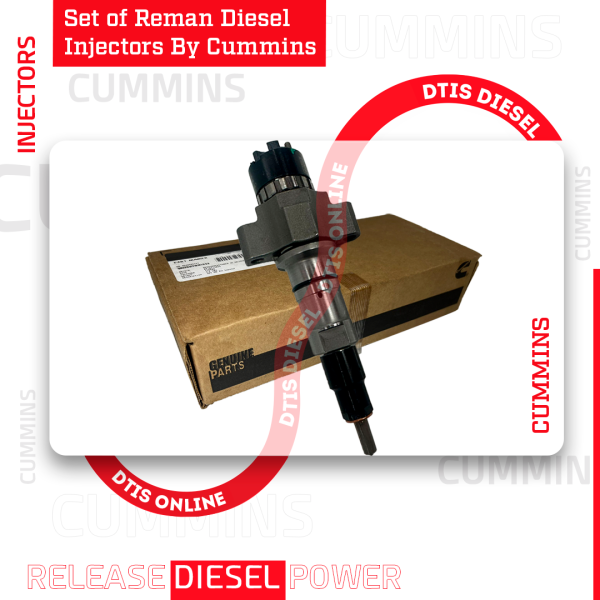 5579401 ISL - SET OF REMAN DIESEL INJECTORS BY CUMMINS - 6 Injectors Set FUEL SUPPLY INCLUDED- $6,600.00 + $900.00 Core Free Shipping in all orders <b style="color: red;">(Offer $5,610.00 + $900 Core)</b> - Image 2