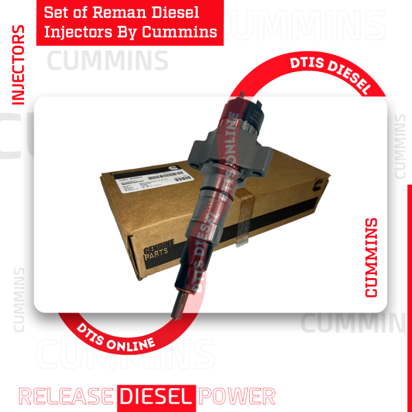 5579401 ISL - SET OF REMAN DIESEL INJECTORS BY CUMMINS - 6 Injectors Set FUEL SUPPLY INCLUDED- $6,600.00 + $900.00 Core Free Shipping in all orders <b style="color: red;">(Offer $5,610.00 + $900 Core)</b> - Image 4