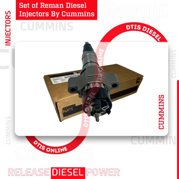 5579401 ISL - SET OF REMAN DIESEL INJECTORS BY CUMMINS - 6 Injectors Set FUEL SUPPLY INCLUDED- $6,600.00 + $900.00 Core Free Shipping in all orders <b style="color: red;">(Offer $5,610.00 + $900 Core)</b> - Image 5