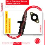 0986435539 - SET OF PREMIUM REMAN DIESEL INJECTORS - 6 Injectors Set - $1,800.00 + $600.00 Core Free Shipping in all orders - Image 2
