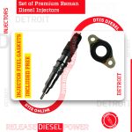 0986435539 - SET OF PREMIUM REMAN DIESEL INJECTORS - 6 Injectors Set - $1,800.00 + $600.00 Core Free Shipping in all orders - Image 4