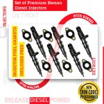 0986435539 - SET OF PREMIUM REMAN DIESEL INJECTORS - 6 Injectors Set - $1,800.00 + $600.00 Core Free Shipping in all orders