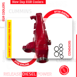 NEW DAP EGR COOLER 4352360 - CUMMINS ISX15 - GASKETS INLUDED FOR FREE - $1,500.00 FREE SHIPPING IN ALL ORDERS