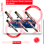 A4720701787 REMAN by Bosch - 6 Injectors Set - $3,300.00 + $600.00 Core Free Shipping in all orders
