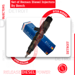 A4720701787 REMAN by Bosch - 6 Injectors Set - $3,300.00 + $600.00 Core Free Shipping in all orders - Image 3