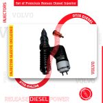 EX631008 D12 Old Style - Set of Premium Reman Diesel Injectors – $2,100.00+$1,200.00 - 6 Injectors Set - Core Charge Free Shipping in all orders - Image 4