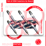 0 986 435 567 MAXXFORCE NEW BOSCH INJECTOR – 6 Injectors Set – $3,900.00 + $600.00 Core Free Shipping in all orders