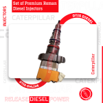 10R1306 (3126) - Set of Premium Reman Diesel Injectors - 6 Injectors Set - $1,200.00+$900.00 Core Free Shipping in all orders - Image 3