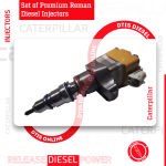 10R1306 (3126) - Set of Premium Reman Diesel Injectors - 6 Injectors Set - $1,200.00+$900.00 Core Free Shipping in all orders - Image 2