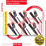 10R8501 (3406E) - Set of Premium Reman Diesel Injectors - 6 Injectors Set - $1,500.00 + $1,200.00 Core Free Shipping in all orders
