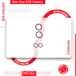 NEW DAP EGR Cooler 5405814 - CUMMINS(X15) – GASKETS INLUDED FOR FREE - $2,400.00 FREE SHIPPING IN ALL ORDERS - Image 4