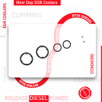 NEW DAP EGR Cooler 5679607– CUMMINS(X15) – GASKETS INLUDED FOR FREE – $2,400.00 FREE SHIPPING IN ALL ORDERS - Image 5