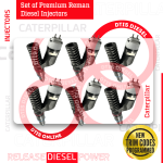 10R2977 (C-11/C-13) - Set of Premium Reman Diesel Injectors - 6 Injectors Set - $1,200.00 + $900.00 Core Free Shipping in all orders