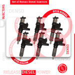 0950005351 4HK1 Set of Reman Diesel Injectors – 6 Injectors Set – $1,500.00 + $600.00 Core Free Shipping in all orders