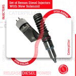 10R-3147 (C-11/C-13) – Set of Premium Reman Diesel Injectors – 6 Injectors Set – $1,200.00 + $900.00 Core Free Shipping in all orders - Image 5