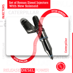 10R-3147 (C-11/C-13) – Set of Premium Reman Diesel Injectors – 6 Injectors Set – $1,200.00 + $900.00 Core Free Shipping in all orders - Image 4